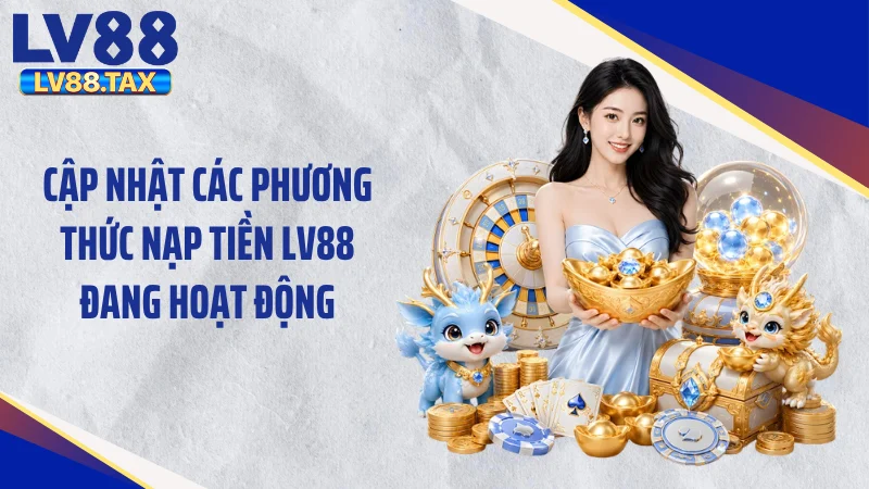 Cập nhật các phương thức nạp tiền LV88 đang hoạt động