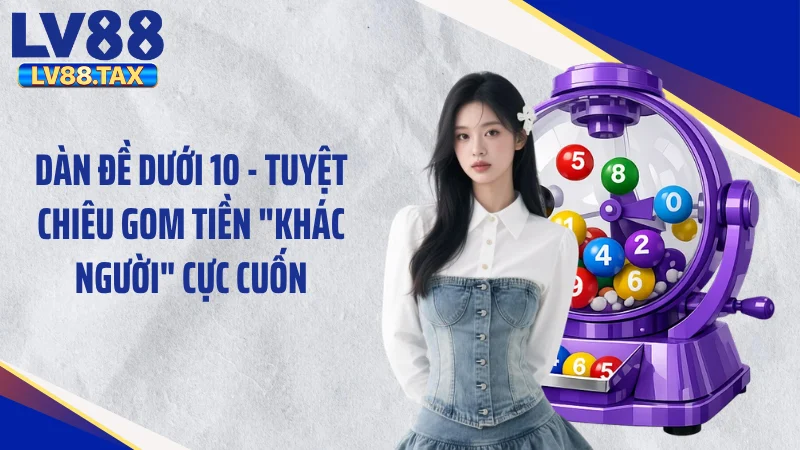 Dàn Đề Dưới 10 - Tuyệt Chiêu Gom Tiền "Khác Người" Cực Cuốn