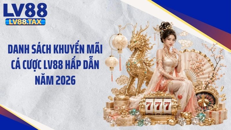 Danh sách khuyến mãi cá cược LV88 hấp dẫn năm 2026