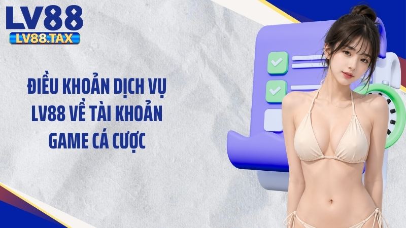 Điều Khoản Dịch Vụ LV88 1 Điều khoản dịch vụ LV88 về tài khoản game cá cược