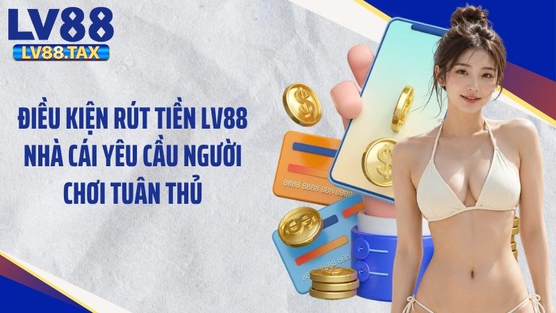 Điều kiện rút tiền LV88 nhà cái yêu cầu người chơi tuân thủ