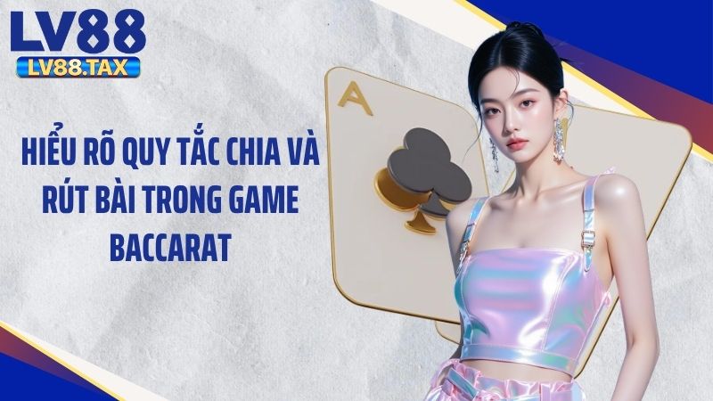 Baccarat LV88 – Trải Nghiệm Game Bài Đầy Kịch Tính 5 Hiểu rõ quy tắc chia và rút bài trong game baccarat