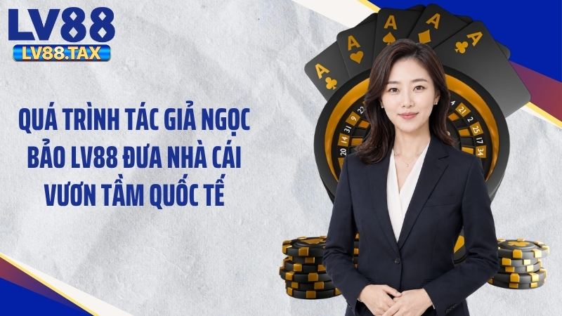 Quá trình tác giả Ngọc Bảo LV88 đưa nhà cái vươn tầm quốc tế